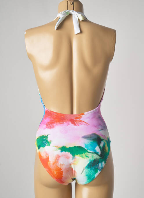 Maillot de bain 1 pièce blanc ROIDAL pour femme