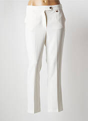 Pantalon droit blanc LOLA CASADEMUNT pour femme seconde vue