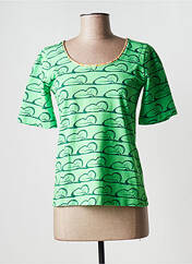 T-shirt vert MARGOT pour femme seconde vue