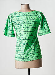 T-shirt vert MARGOT pour femme seconde vue