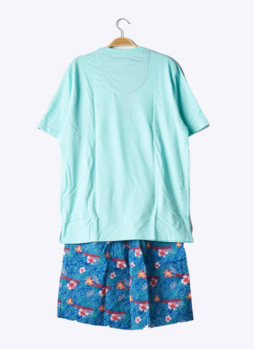 Pyjashort bleu MARINER pour homme