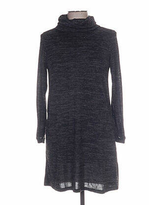 Robe courte manches 3/4 manches 3/4 gris BONOBO JEANS femme