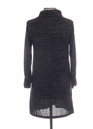 Robe courte manches 3/4 manches 3/4 gris BONOBO JEANS femme