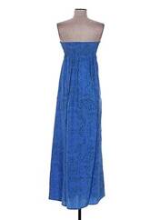 Robe longue bleu EMA TESSE pour femme seconde vue
