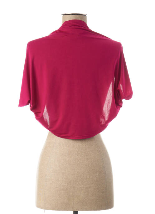 Boléro rose ALAN RED pour femme