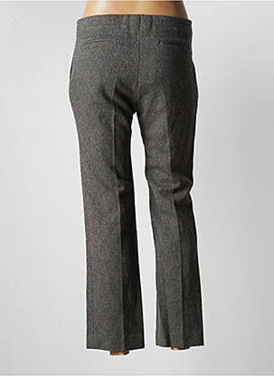 Pantalon 7/8 fermeture zippée sous rabat avec crochet taille normale gris GOLDEN GOOSE DELUXE BRAND femme