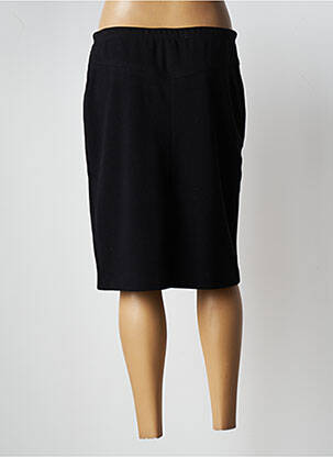 Jupe mi-longue taille haute noir PAUPORTÉ femme