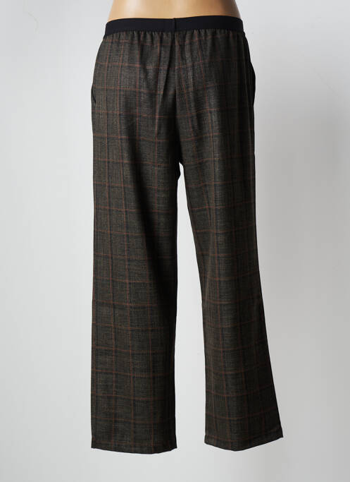 Pantalon 7/8 marron LA FEE MARABOUTEE pour femme