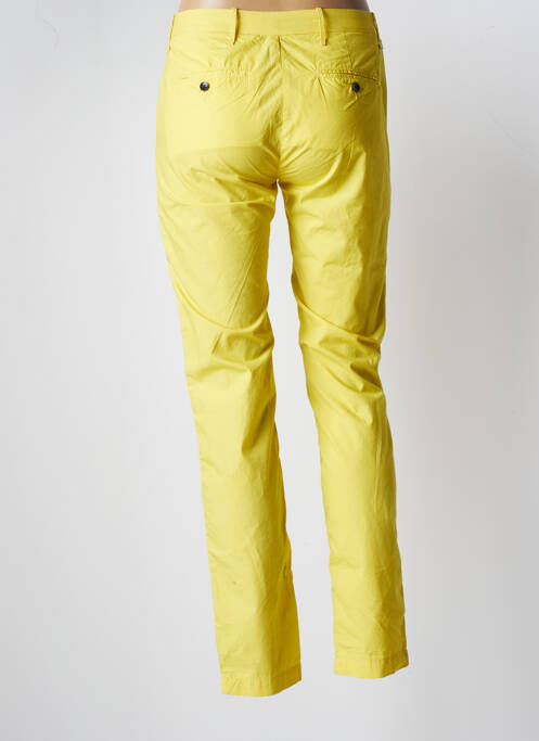 Pantalon chino jaune BELLEROSE pour femme
