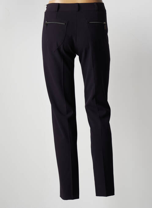 Pantalon droit violet COM ELLE pour femme