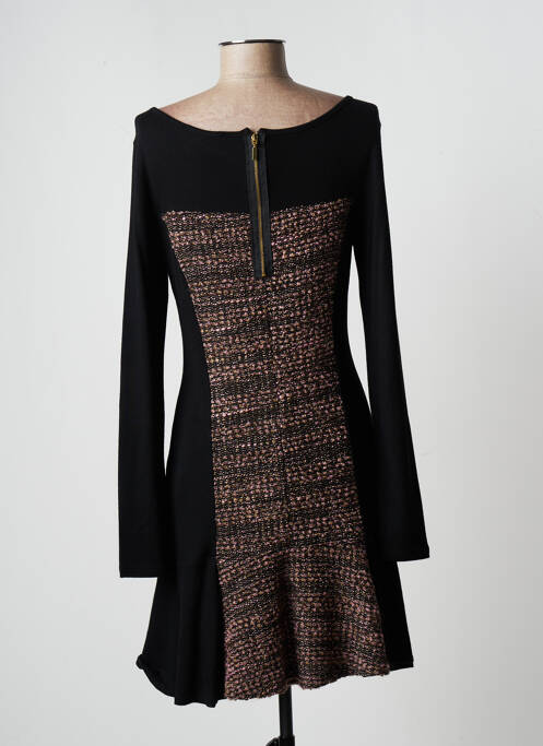 Robe mi-longue noir FLY GIRL pour femme