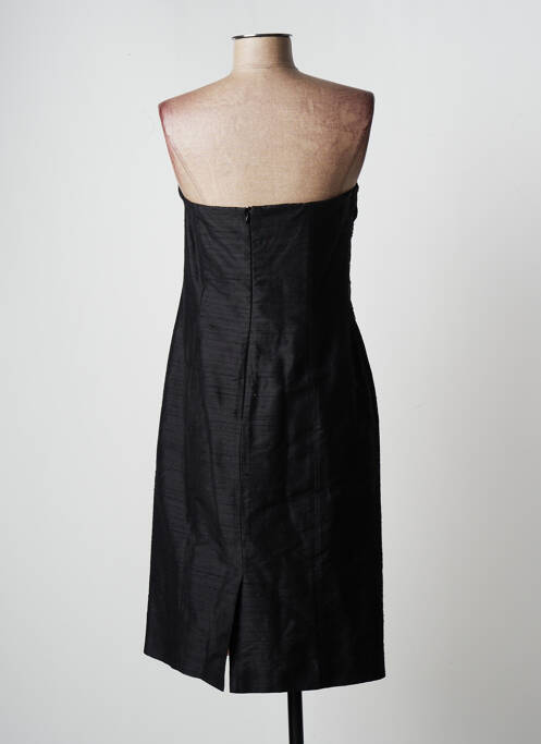 Robe mi-longue noir PAULE VASSEUR pour femme