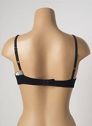 Soutien-gorge tissage dentelle haut soutien-gorge emboitant noir LADY femme