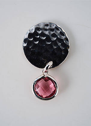 Pendentif matériaux argent rose TATA GISELE femme