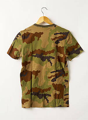 T-shirt stretch manches courtes vert ADIDAS homme