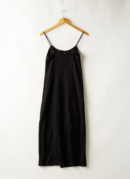 Robe mi-longue noir MANGO pour femme