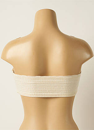 Haut de maillot de bain stretch brassieres beige SANS MARQUE femme