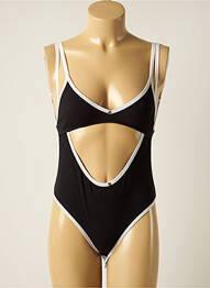 Body col rond sans manche noir HOUSE OF SILK femme