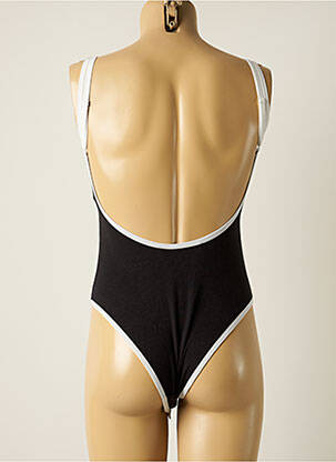 Body stretch sans manche noir HOUSE OF SILK femme