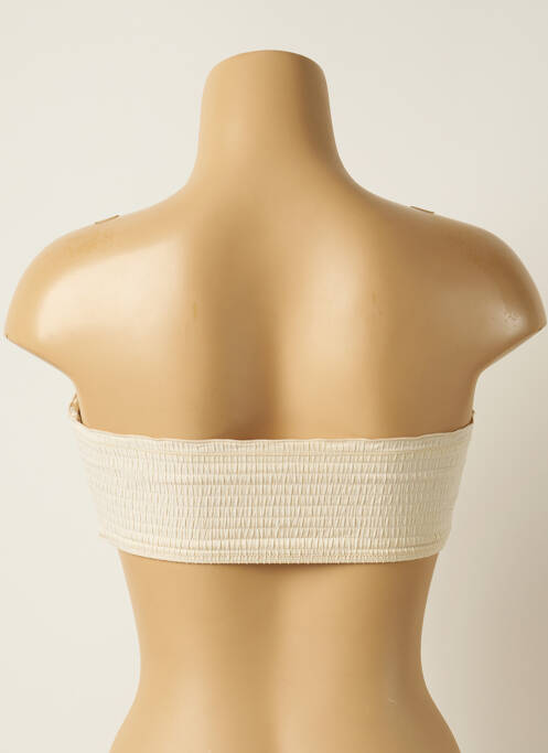 Haut de maillot de bain stretch brassieres beige SANS MARQUE femme