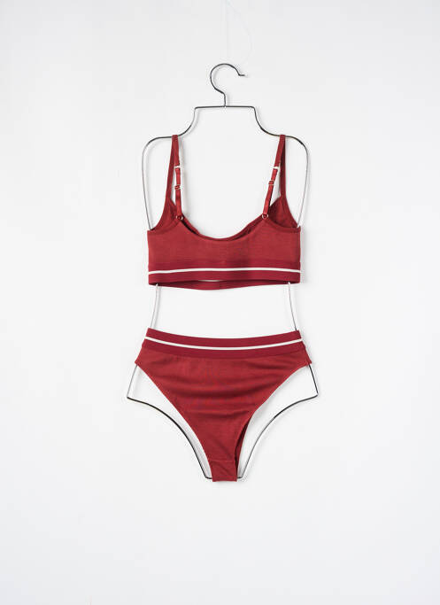 Ensemble lingerie rouge HOUSE OF SILK pour femme