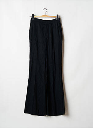 Pantalon large fermeture zippée sous rabat boutonné taille normale noir & OTHER STORIES femme