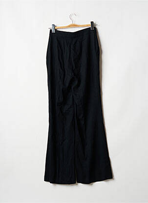 Pantalon large tissage popeline taille normale noir & OTHER STORIES femme