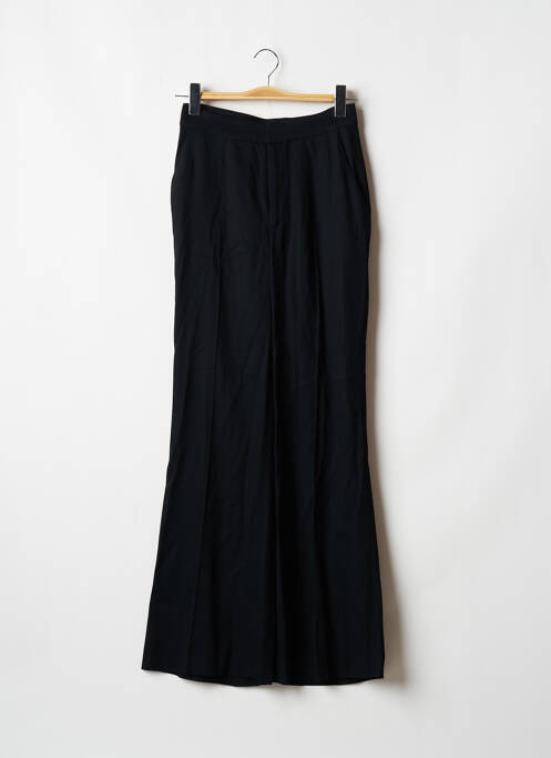 Pantalon large tissage popeline taille normale noir & OTHER STORIES femme