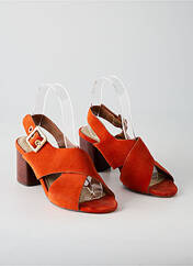 Sandales/Nu pieds orange ANDRE pour femme seconde vue