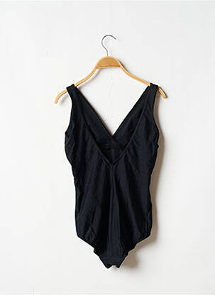 Maillot de bain 1 pièce haut soutien-gorge emboitant haut soutien-gorge emboitant noir JANINE ROBIN femme