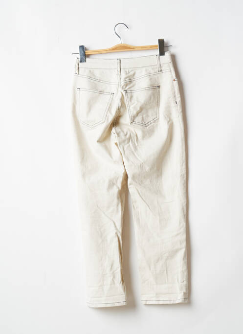 Jeans coupe slim beige BODEN pour femme