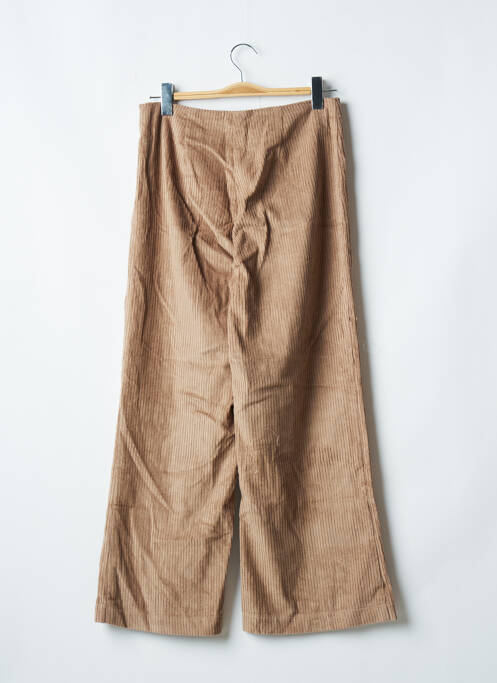 Pantalon large beige MOI MILI pour femme