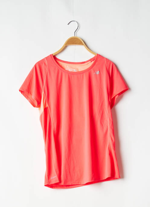 T-shirt rose NEW BALANCE pour femme