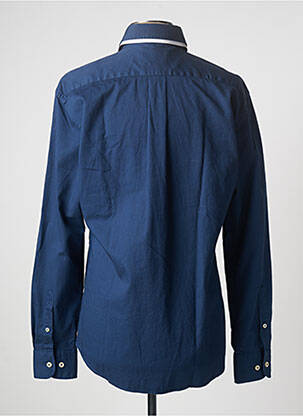 Chemise manches longues manches longues bleu FYNCH-HATTON homme
