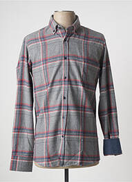 Chemise manches longues poches poitrine gris EMYLE homme