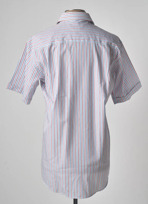 Chemise manches courtes coupe cintrée bleu BEN GREEN homme