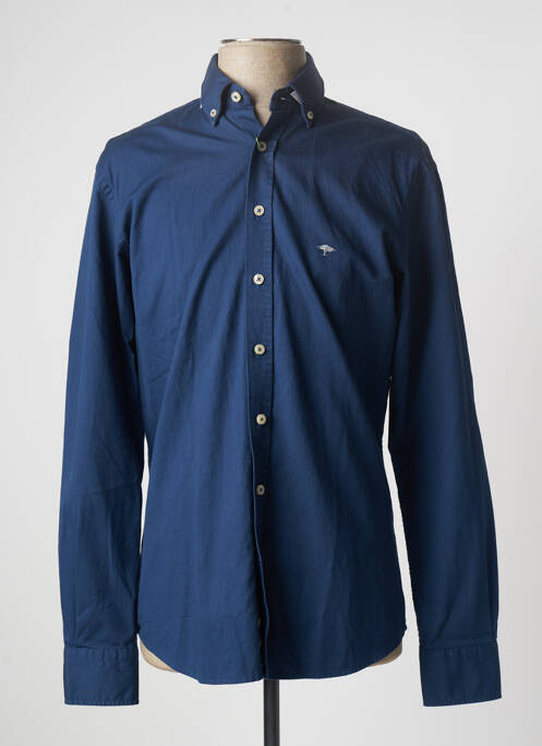 Chemise manches longues manches longues bleu FYNCH-HATTON homme