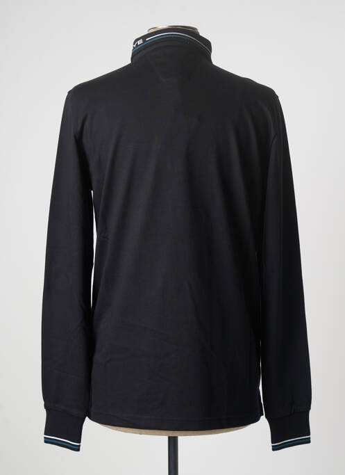 Polo noir DELAHAYE pour homme
