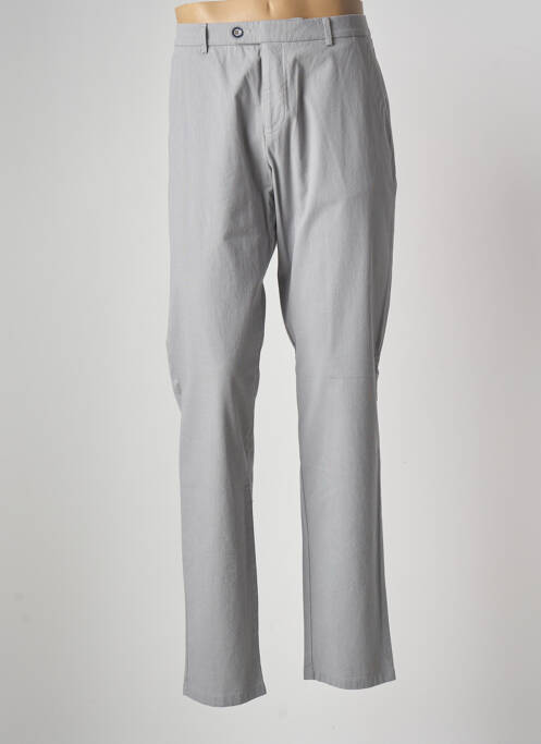 Pantalon chino gris BUGATTI pour homme
