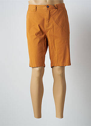 Bermuda coupe droite taille normale jaune COFOX homme