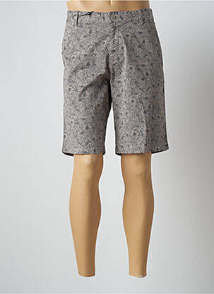 Bermuda coupe droite taille normale gris FYNCH-HATTON homme