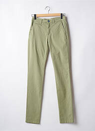 Pantalon chino poches taille normale vert EMYLE homme