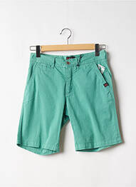 Bermuda coupe droite taille normale vert COFOX homme