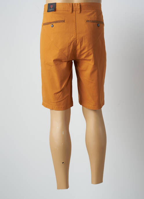 Bermuda coupe droite taille normale jaune COFOX homme
