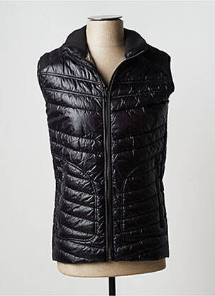 Doudoune poches sans capuche noir DELAHAYE homme