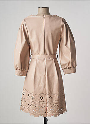 Robe mi-longue manches longues manches longues chair RINASCIMENTO femme