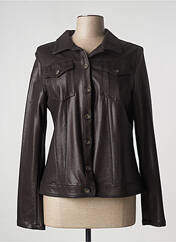 Veste casual marron EDAS pour femme seconde vue