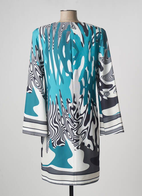 Robe mi-longue bleu EDAS pour femme