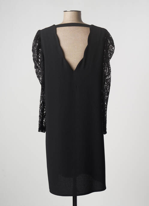 Robe mi-longue noir CHARMING GIRL pour femme