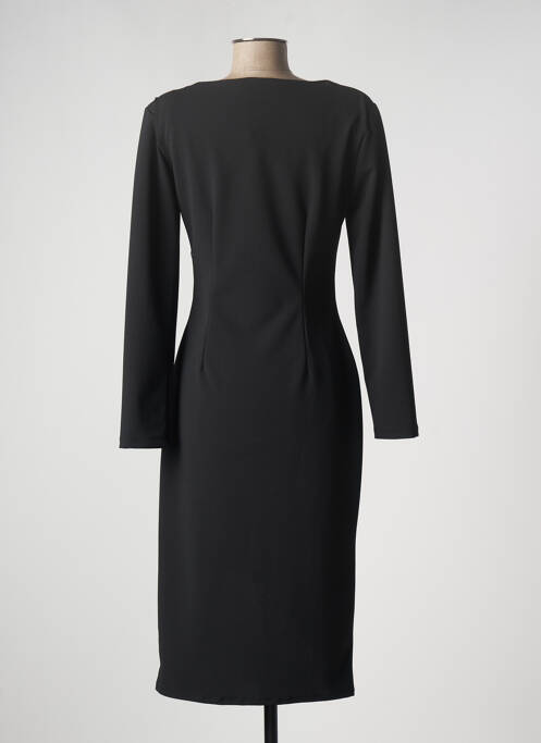 Robe mi-longue noir RINASCIMENTO pour femme